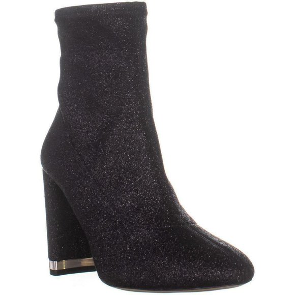 MICHAEL Michael Kors Mandy Bootie Sock Boots, Blac - Picture 1 of 6